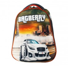 №217 Белая тачка BagBerry формованный рюкзак